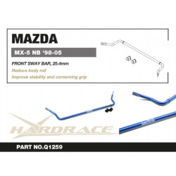 MX-5 MIATA 2nd NB 1999-2005 Mazda Barre antiroulis avant Hardrace