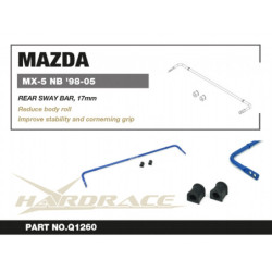 MX-5 MIATA 2nd NB 1999-2005 Mazda Barre antiroulis arrière Hardrace