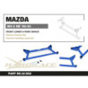 MX-5 MIATA 2nd NB 1999-2005 Mazda Front Lower 4-point Brace Hardrace