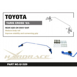 Yaris cross AC200 Toyota Rear Add-on Barre antiroulis Hardrace