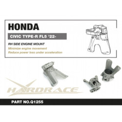 Civic 11th TYPE-R Honda Right Side Support moteur Hardrace