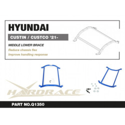 Custin custo KU Hyundai Middle Lower 4-point Brace Hardrace
