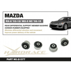 RX-8 1st SE3P 2003-2012 Mazda Rear Diff. Support Member silentbloc Hardrace