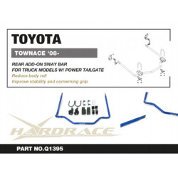 Townace liteace S400 Toyota Rear Add-on Barre antiroulis Hardrace