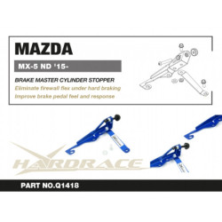 MX-5 MIATA 4th ND 2015- Mazda Brake Master Cylinder Stopper Hardrace