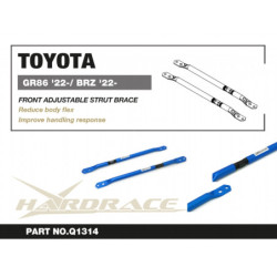 86 GR86 Toyota Front Strut Brace Hardrace