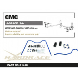 J-space 2024-On Cmc Rear Add-on Barre antiroulis Cmc J-space Hardrace