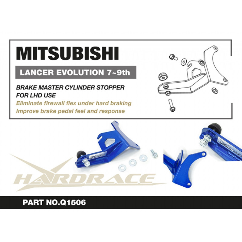 Lancer evolution 7-9th CT9A Mitsubishi Brake Master Cylinder Stopper Hardrace