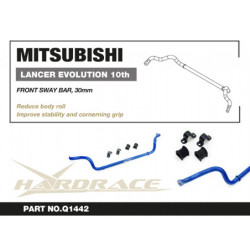 Lancer evolution 10th CZ4A Mitsubishi Barre antiroulis avant Hardrace