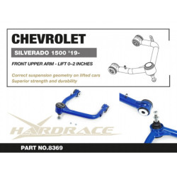 Silverado 1500 2019-present Chevrolet Bras supérieur avant Hardrace