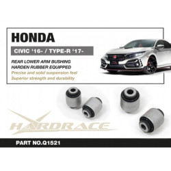 Civic 10th TYPE-R Honda Bras inférieur arrière silentbloc Hardrace