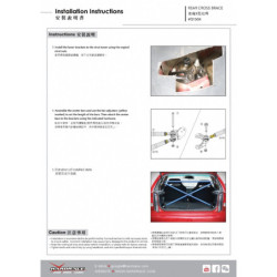 Civic 6th Honda Rear Cross Brace Hardrace