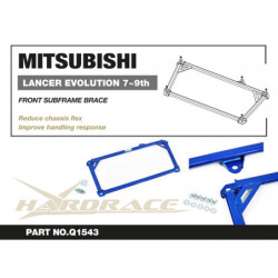 Lancer evolution 7-9th CT9A Mitsubishi Front Subframe Brace Hardrace