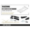 Jimny 4th 2018-present Suzuki Bras de suspension Skid Plate Hardrace
