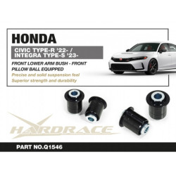 Civic 11th TYPE-R Honda Bras inférieur avant silentbloc Hardrace
