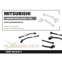 Lancer evolution 10th CZ4A Mitsubishi Rear Subframe Brace Hardrace