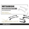 Lancer evolution 10th CZ4A Mitsubishi Rear Subframe Brace Hardrace