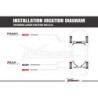 Lancer evolution 10th CZ4A Mitsubishi Rear Strut Brace Hardrace