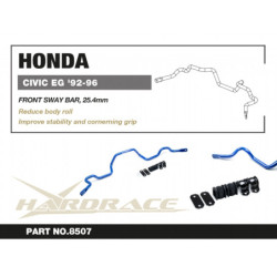 Civic 5th Honda Barre antiroulis avant Hardrace
