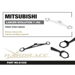 Lancer evolution 7-9th CT9A Mitsubishi Front Strut Brace Hardrace