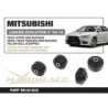 Lancer evolution 10th CZ4A Mitsubishi Bras supérieur arrière silentbloc-rear Rear Trailing Bras silentbloc Hardrace