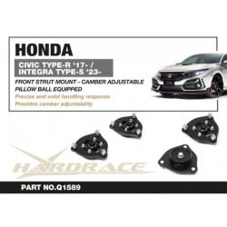 Civic 10th TYPE-R Honda Front Strut Mount Camber Plate Hardrace