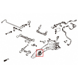 Integra DA 1990-1993 Honda Rear Trailing Bras silentbloc Hardrace