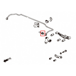 Civic 5th Honda Stabilizer End silentbloc Hardrace