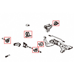 Civic 5th Honda Harden Support moteur Hardrace