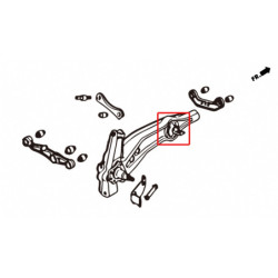 Civic 4th Honda Rear Trailing Bras silentbloc Hardrace