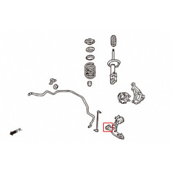 Mondeo MK4 2007-2014 Ford Bras inférieur avant silentbloc - Small Hardrace