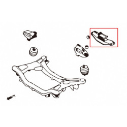 Genesis coupe 1st 2008-2016 Hyundai Harden Transmission Mount Hardrace