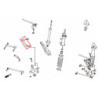 Mark x reiz 1st GRX120 2004-2009 Toyota Rear Upper Kit carrossage Hardrace