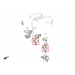 IS 1st XE10 1999-2005 Lexus Harden Support moteur Hardrace