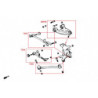 LS 2nd XF20 95-00 Lexus Rear Bras de suspension Hardrace