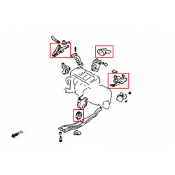 323 9th BJ 1998-2004 Mazda Harden Support moteur Hardrace