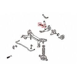 6 ATENZA 1st GG GY 2002-2008 Mazda Rear Toe Bras silentbloc Hardrace