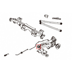 Hatchback R55 56 57 58 59 Mini Rear Trailing Bras silentbloc Hardrace