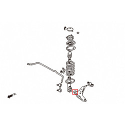 3000GT GTO Z11A Z15A Z16A 1990-2000 Mitsubishi Bras inférieur avant silentbloc - Small Hardrace
