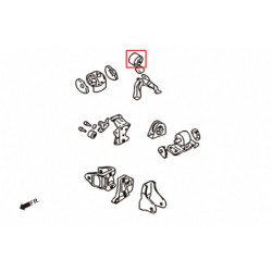 Lancer evolution 10th CZ4A Mitsubishi Rear Reinforced Support moteur silentbloc Hardrace