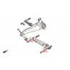 Lancer evolution 1-3rd CD9A CE9A Mitsubishi Bras inférieur arrière silentbloc Hardrace