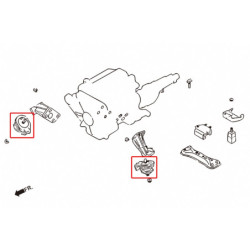 Z 4th Z32 1989-2000 Nissan Harden Support moteur Hardrace
