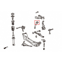 Mark ii chaser JZX90 100 Toyota Front Tension Rod silentbloc Hardrace
