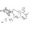 FR-S ZN6 2012-2016 Scion Rear Toe Bras de suspension Hardrace