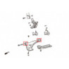 Tercel 5th 1994-1999 Toyota Bras inférieur avant silentbloc Hardrace