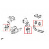S2000 AP1 2 Honda Harden Support moteur + Transmission Mount Hardrace