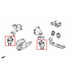 S2000 AP1 2 Honda Support moteur Hardrace