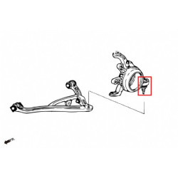 S2000 AP1 2 Honda Rear Lower Ball Joint Hardrace