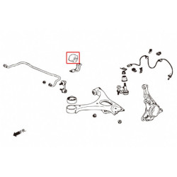 Civic 8th Honda Front Stabilizer silentbloc Hardrace
