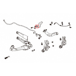 Civic 8th Honda Rear Stabilizer silentbloc Hardrace